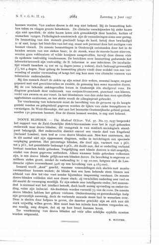 Eerste pagina van het artikel zoals het is gepubliceerd in het tijdschrift