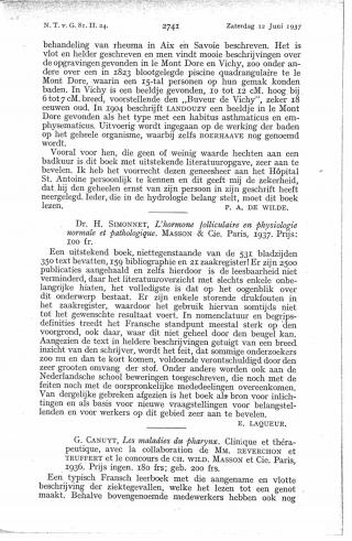 Eerste pagina van het artikel zoals het is gepubliceerd in het tijdschrift