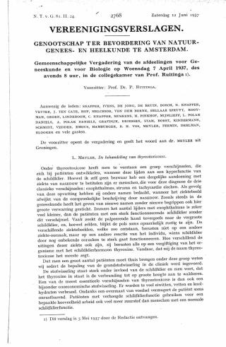 Eerste pagina van het artikel zoals het is gepubliceerd in het tijdschrift