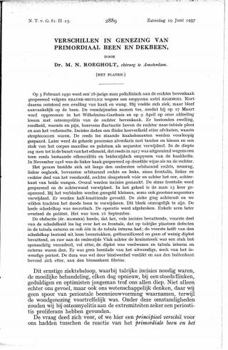 Eerste pagina van het artikel zoals het is gepubliceerd in het tijdschrift