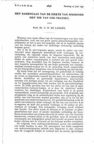 Eerste pagina van het artikel zoals het is gepubliceerd in het tijdschrift