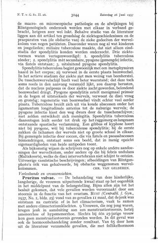 Eerste pagina van het artikel zoals het is gepubliceerd in het tijdschrift