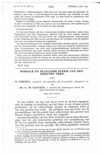 Eerste pagina van het artikel zoals het is gepubliceerd in het tijdschrift