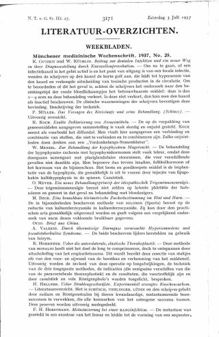 Eerste pagina van het artikel zoals het is gepubliceerd in het tijdschrift