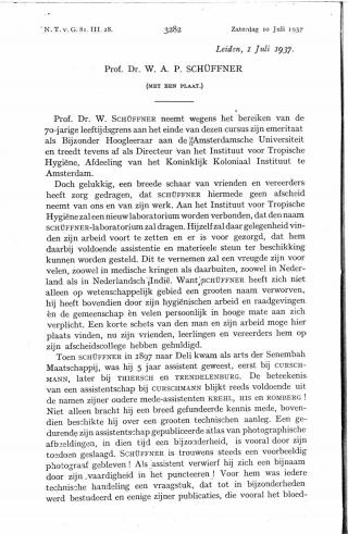 Eerste pagina van het artikel zoals het is gepubliceerd in het tijdschrift