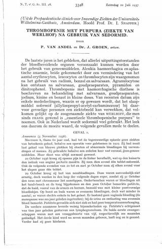 Eerste pagina van het artikel zoals het is gepubliceerd in het tijdschrift