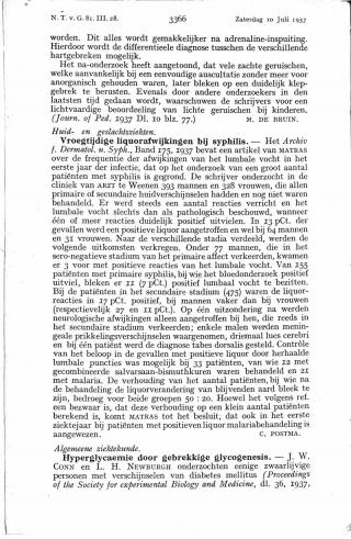 Eerste pagina van het artikel zoals het is gepubliceerd in het tijdschrift