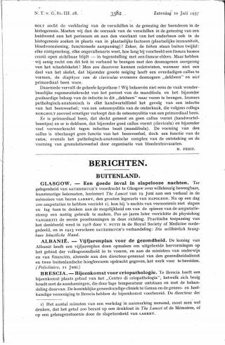 Eerste pagina van het artikel zoals het is gepubliceerd in het tijdschrift