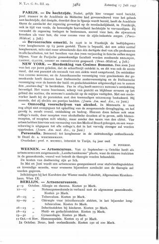 Eerste pagina van het artikel zoals het is gepubliceerd in het tijdschrift