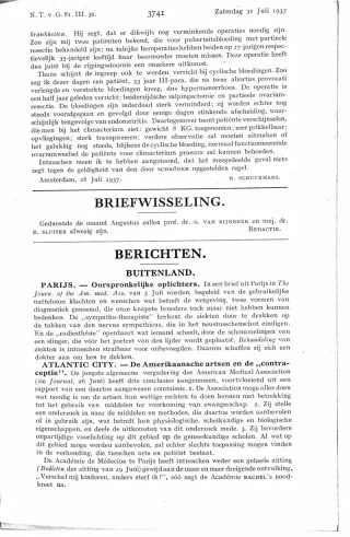 Eerste pagina van het artikel zoals het is gepubliceerd in het tijdschrift