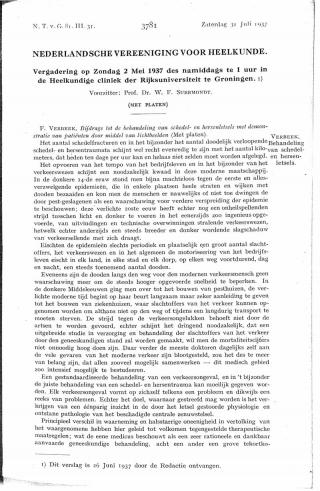 Eerste pagina van het artikel zoals het is gepubliceerd in het tijdschrift