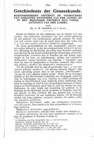 Eerste pagina van het artikel zoals het is gepubliceerd in het tijdschrift