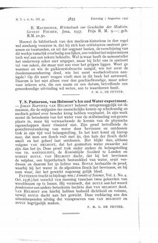 Eerste pagina van het artikel zoals het is gepubliceerd in het tijdschrift