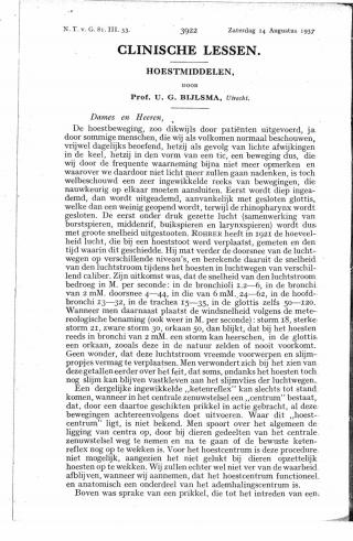 Eerste pagina van het artikel zoals het is gepubliceerd in het tijdschrift