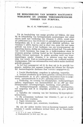 Eerste pagina van het artikel zoals het is gepubliceerd in het tijdschrift