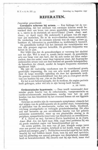 Eerste pagina van het artikel zoals het is gepubliceerd in het tijdschrift