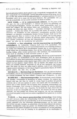 Eerste pagina van het artikel zoals het is gepubliceerd in het tijdschrift