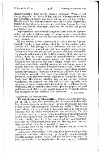 Eerste pagina van het artikel zoals het is gepubliceerd in het tijdschrift