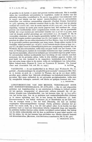 Eerste pagina van het artikel zoals het is gepubliceerd in het tijdschrift