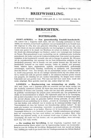 Eerste pagina van het artikel zoals het is gepubliceerd in het tijdschrift