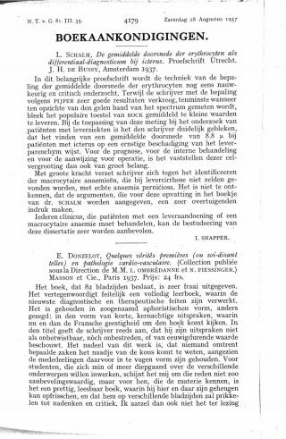 Eerste pagina van het artikel zoals het is gepubliceerd in het tijdschrift