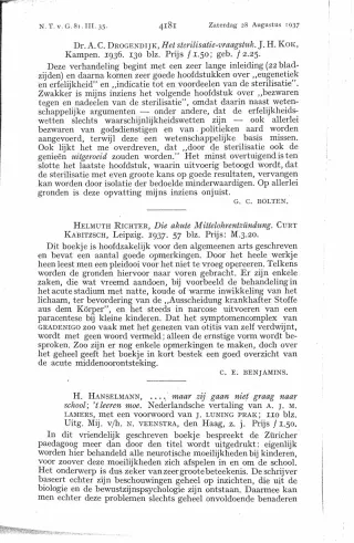 Eerste pagina van het artikel zoals het is gepubliceerd in het tijdschrift