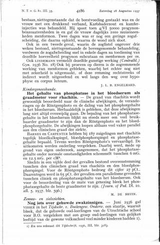 Eerste pagina van het artikel zoals het is gepubliceerd in het tijdschrift