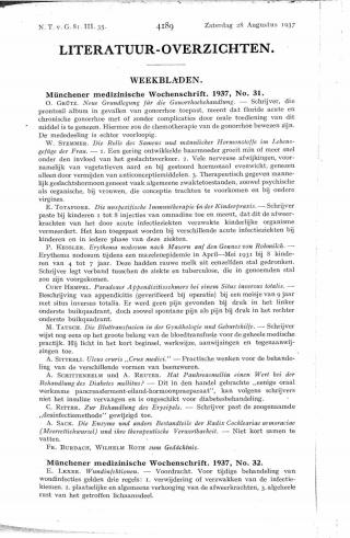 Eerste pagina van het artikel zoals het is gepubliceerd in het tijdschrift