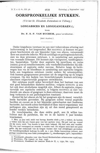 Eerste pagina van het artikel zoals het is gepubliceerd in het tijdschrift