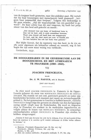 Eerste pagina van het artikel zoals het is gepubliceerd in het tijdschrift