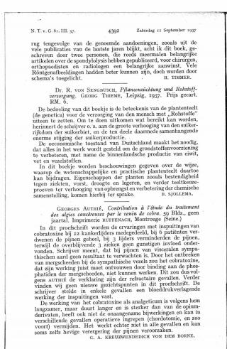 Eerste pagina van het artikel zoals het is gepubliceerd in het tijdschrift