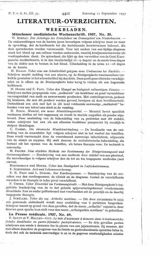 Eerste pagina van het artikel zoals het is gepubliceerd in het tijdschrift