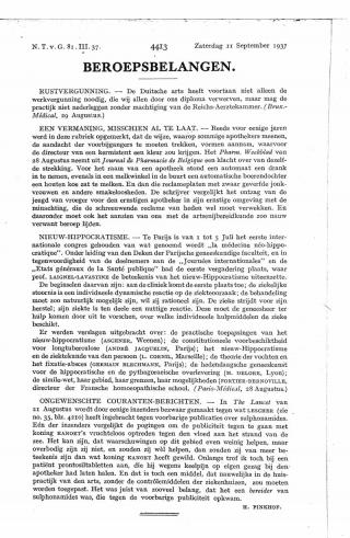 Eerste pagina van het artikel zoals het is gepubliceerd in het tijdschrift