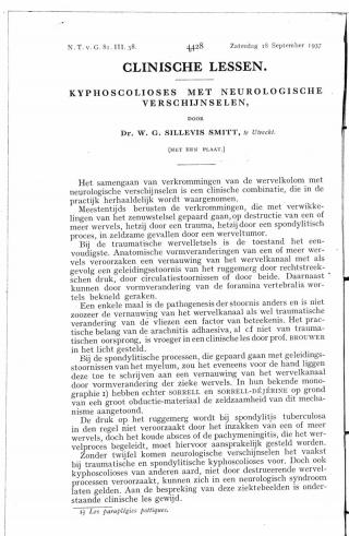 Eerste pagina van het artikel zoals het is gepubliceerd in het tijdschrift