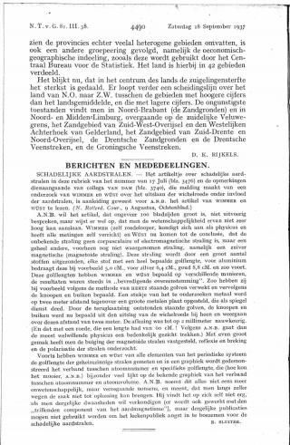 Eerste pagina van het artikel zoals het is gepubliceerd in het tijdschrift