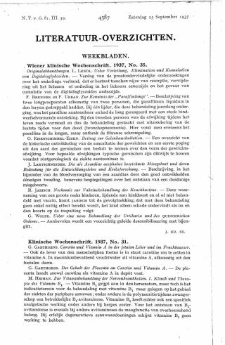 Eerste pagina van het artikel zoals het is gepubliceerd in het tijdschrift