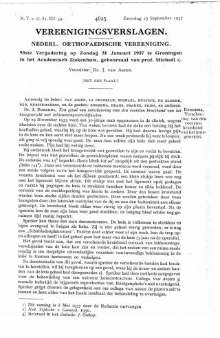 Eerste pagina van het artikel zoals het is gepubliceerd in het tijdschrift