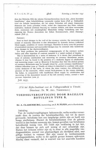 Eerste pagina van het artikel zoals het is gepubliceerd in het tijdschrift