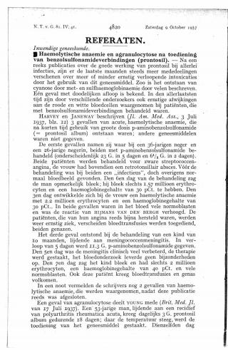 Eerste pagina van het artikel zoals het is gepubliceerd in het tijdschrift