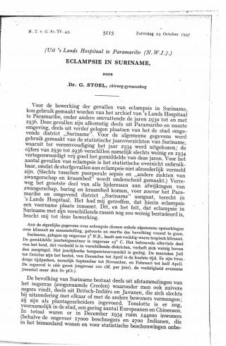 Eerste pagina van het artikel zoals het is gepubliceerd in het tijdschrift