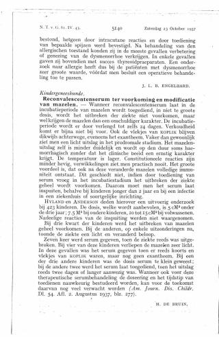 Eerste pagina van het artikel zoals het is gepubliceerd in het tijdschrift