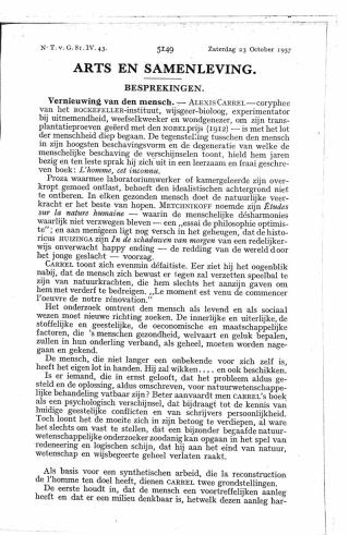 Eerste pagina van het artikel zoals het is gepubliceerd in het tijdschrift