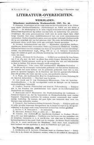 Eerste pagina van het artikel zoals het is gepubliceerd in het tijdschrift
