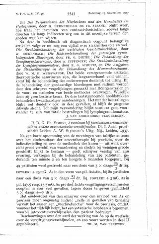 Eerste pagina van het artikel zoals het is gepubliceerd in het tijdschrift