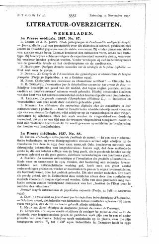 Eerste pagina van het artikel zoals het is gepubliceerd in het tijdschrift