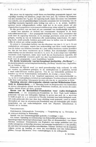 Eerste pagina van het artikel zoals het is gepubliceerd in het tijdschrift