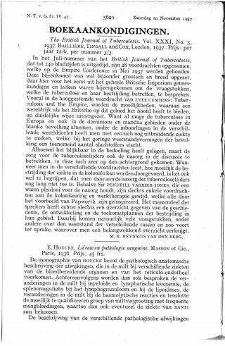 Eerste pagina van het artikel zoals het is gepubliceerd in het tijdschrift