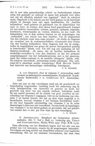 Eerste pagina van het artikel zoals het is gepubliceerd in het tijdschrift