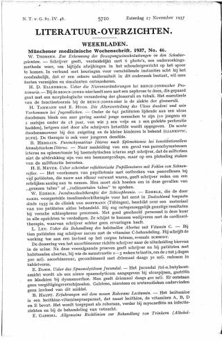 Eerste pagina van het artikel zoals het is gepubliceerd in het tijdschrift
