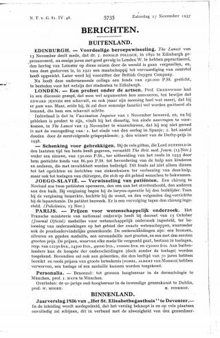 Eerste pagina van het artikel zoals het is gepubliceerd in het tijdschrift